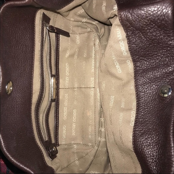 GIORGIO ARMANI - Deerskin Hobo NWT - Picture 7 of 8